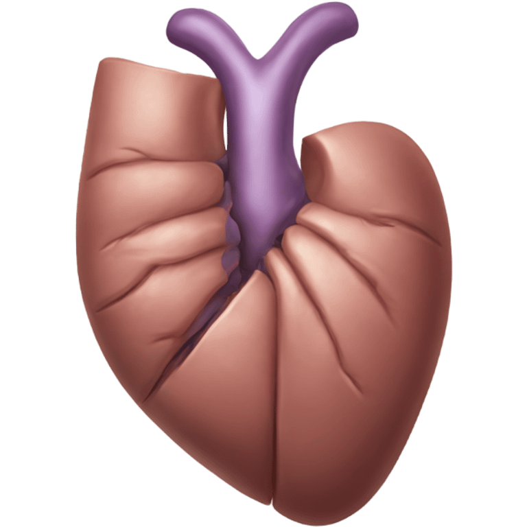 Liver anatomy  emoji