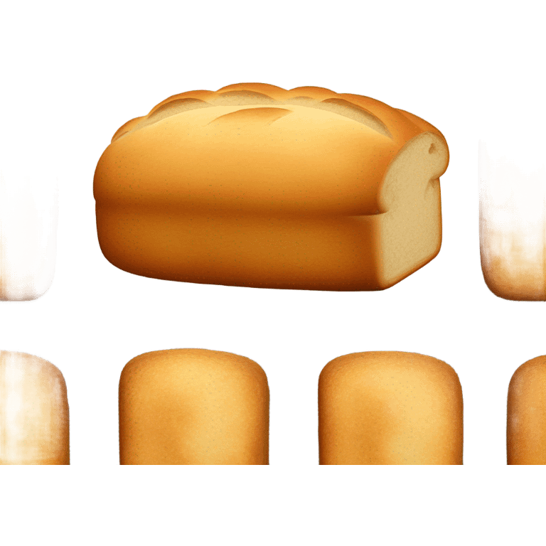 Bread loaf emoji