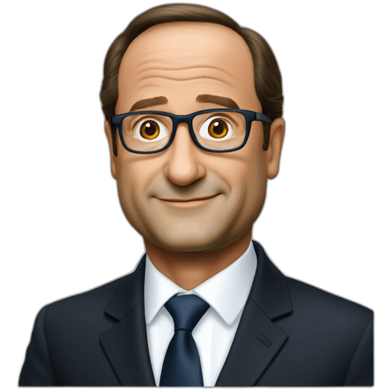 François Hollande emoji