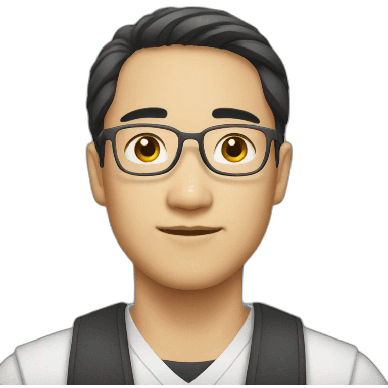 male asia law student emoji