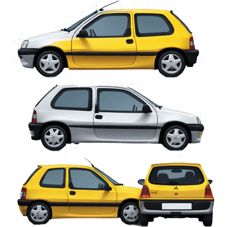 Peugeot 106 quiksilver emoji