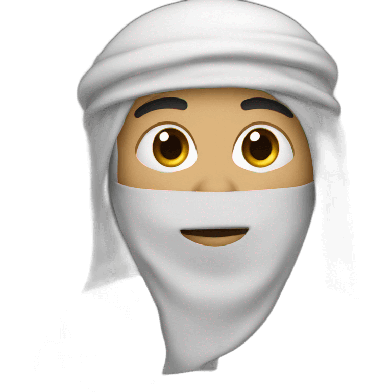 Muslim with bm emoji