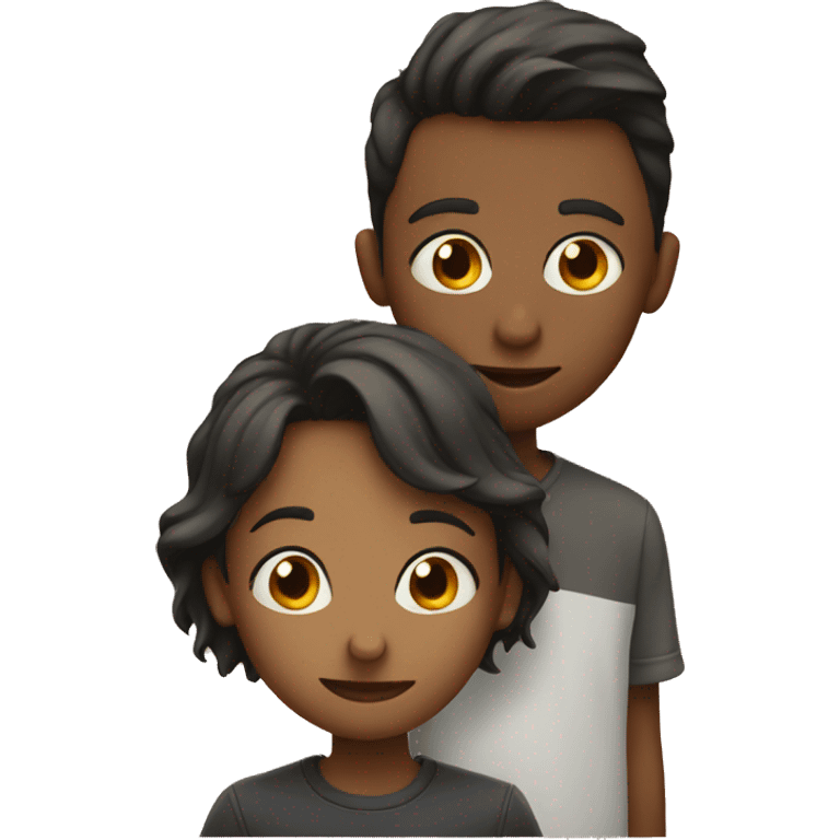 Boy and girl kissing  emoji