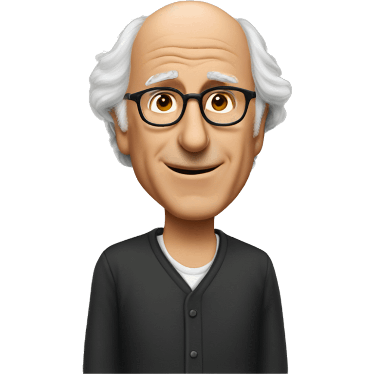 Larry David saying okay emoji