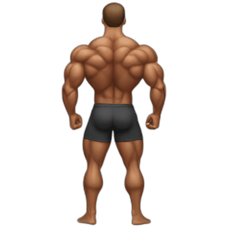 bodybuilder back emoji