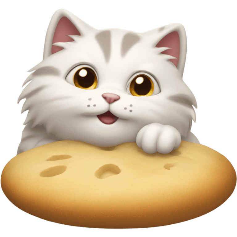 Cat Kneading Dough emoji