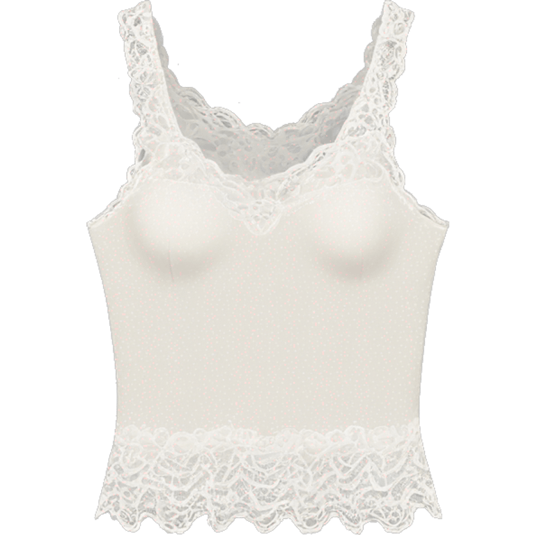 top with lace emoji