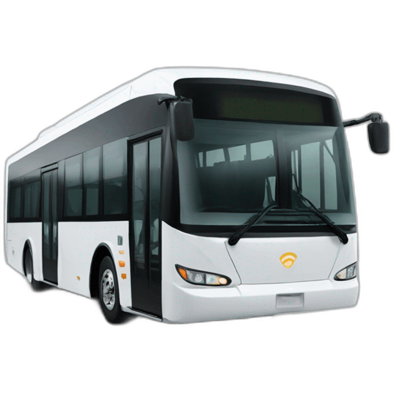 new modern electric bus emoji