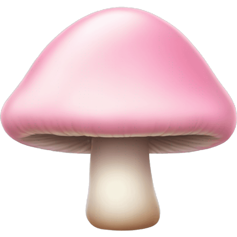 pastel pink mushroom  emoji