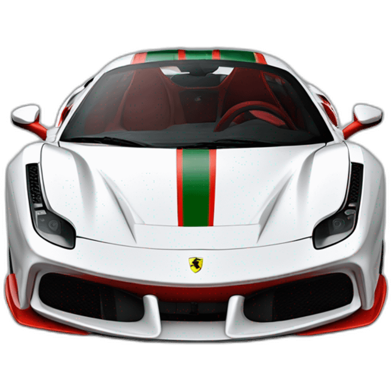 Ferrari 488 pista emoji