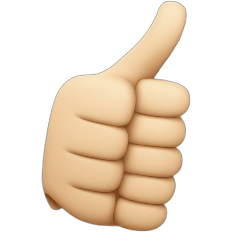 Thumbs up with the logo  emoji