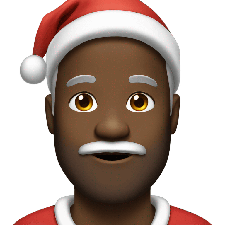 Black Santa  emoji