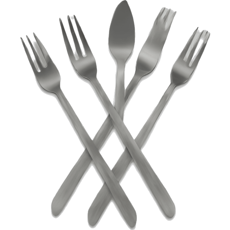 forks white emoji