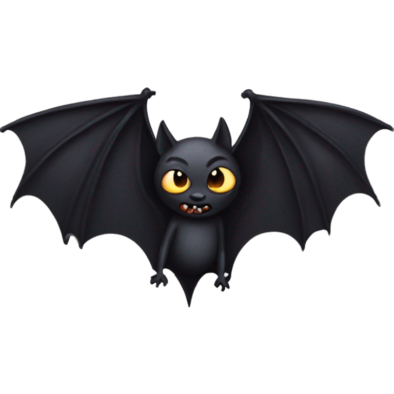 goth bat emoji