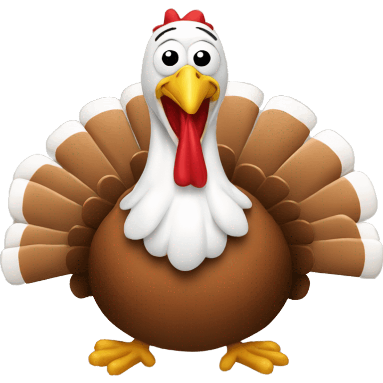 Good luck turkey emoji