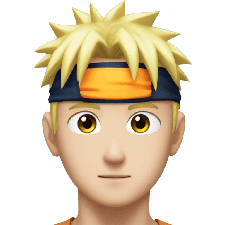 Naruto having saringan eye emoji