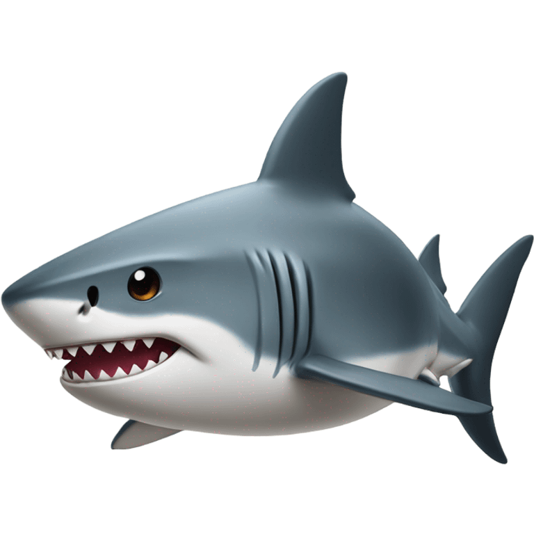 shark with topha emoji