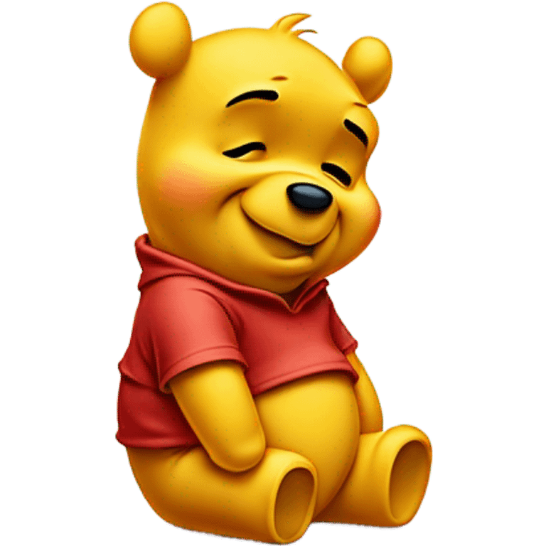 Winnie the Pooh crying  emoji