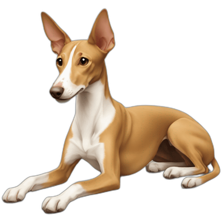 Podenco portugais beige emoji