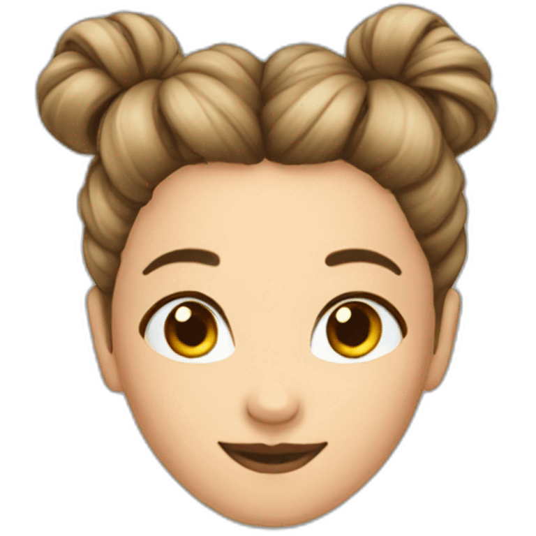 hair bun emoji