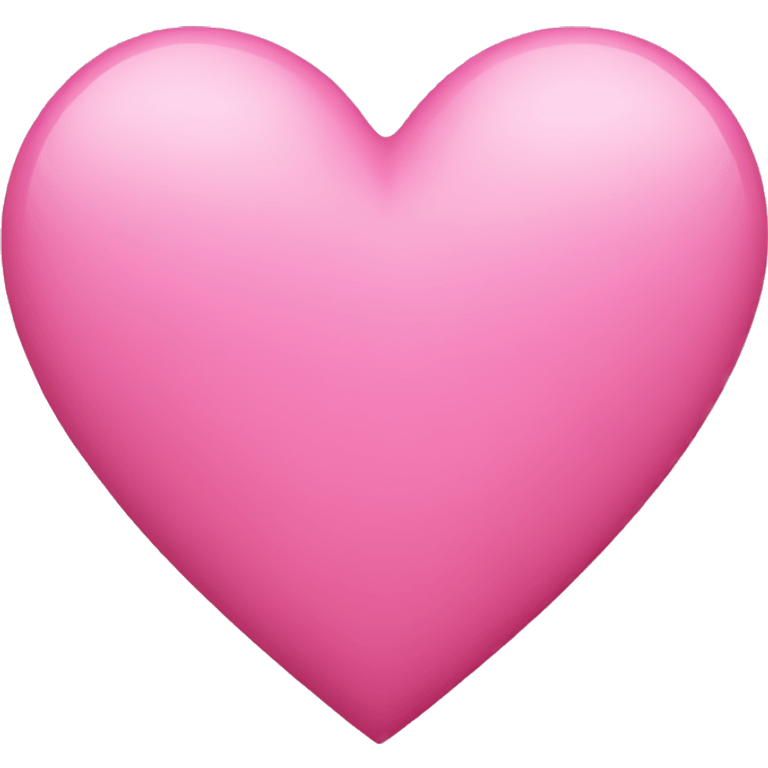 Pink heart emoji