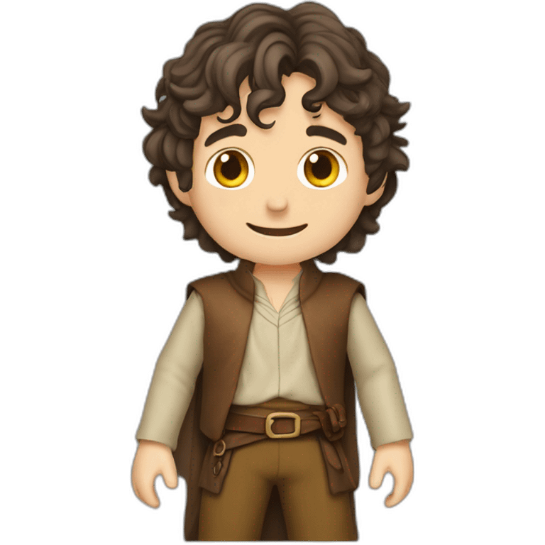 Frodo-emocionado-feliz emoji