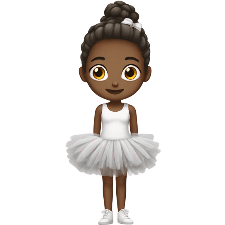 tutu olive white girl emoji