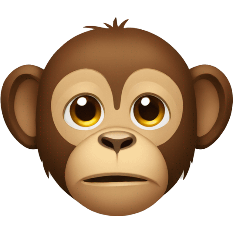 tired monkey  emoji