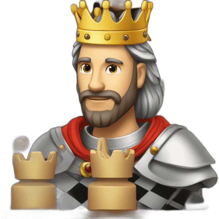 King chess colors puzzle emoji