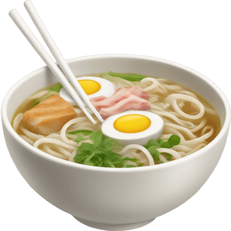 Bowl on pho emoji