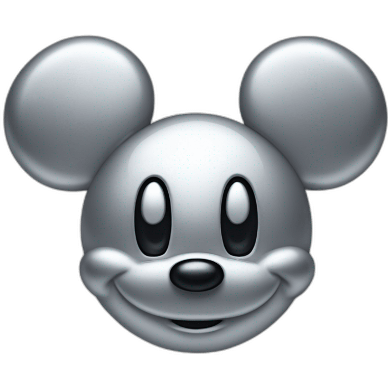 Platinum Mickey Mouse D100 emoji