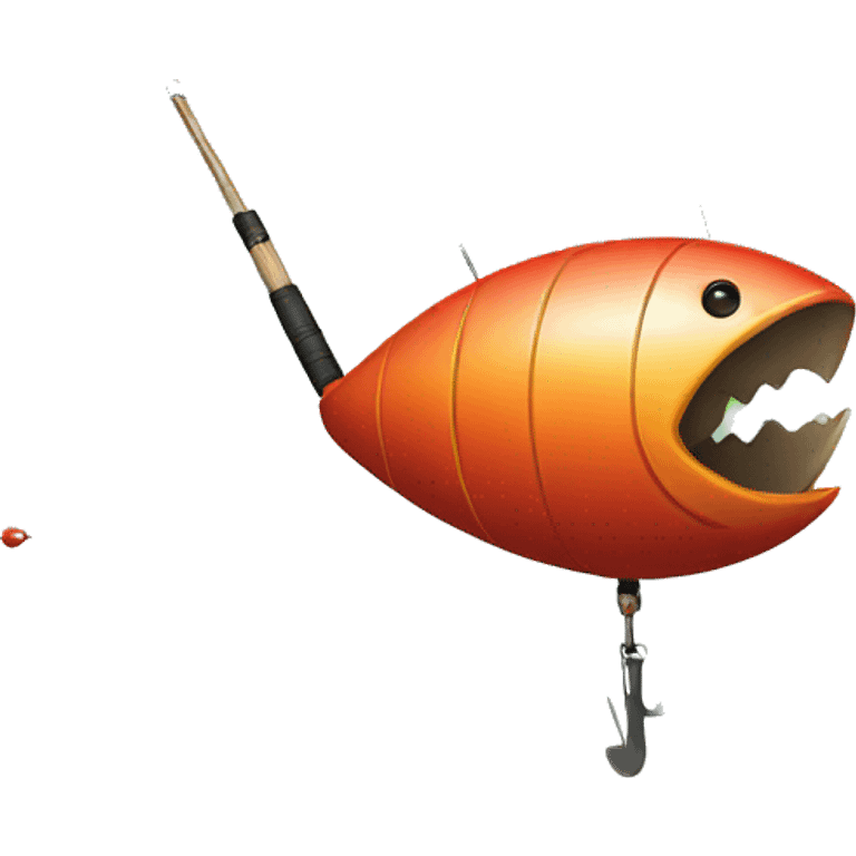 Fishing bobber emoji