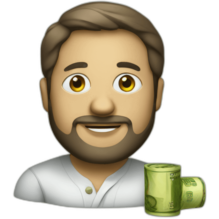 Money-maker-euro emoji