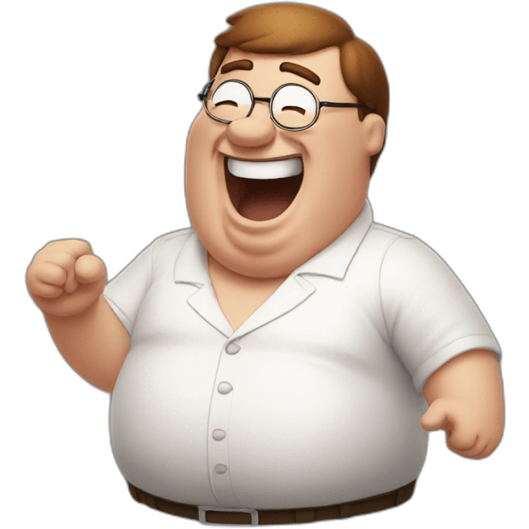 peter griffin laughing emoji