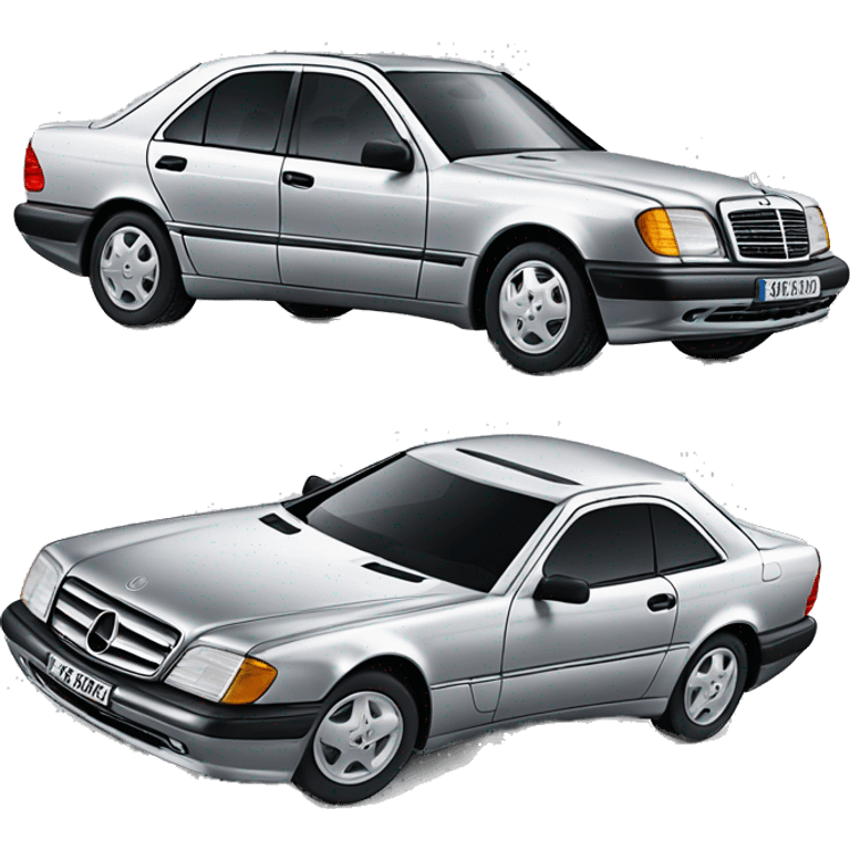 Mercedes 168 2000 Silver emoji