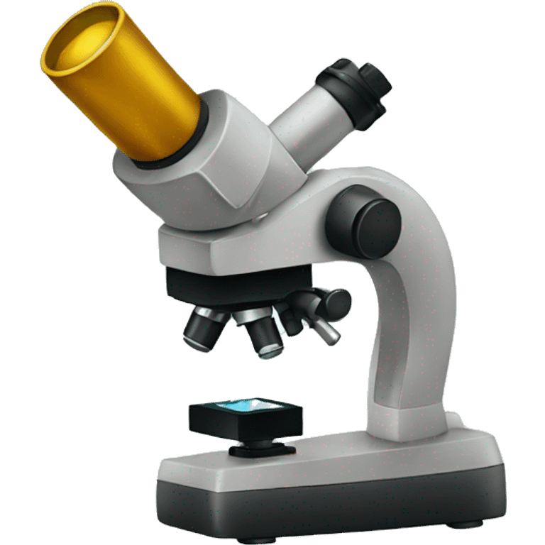 a microscope emoji