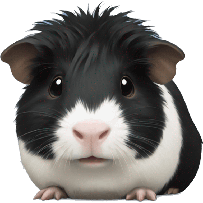 Black Guinea pig emoji