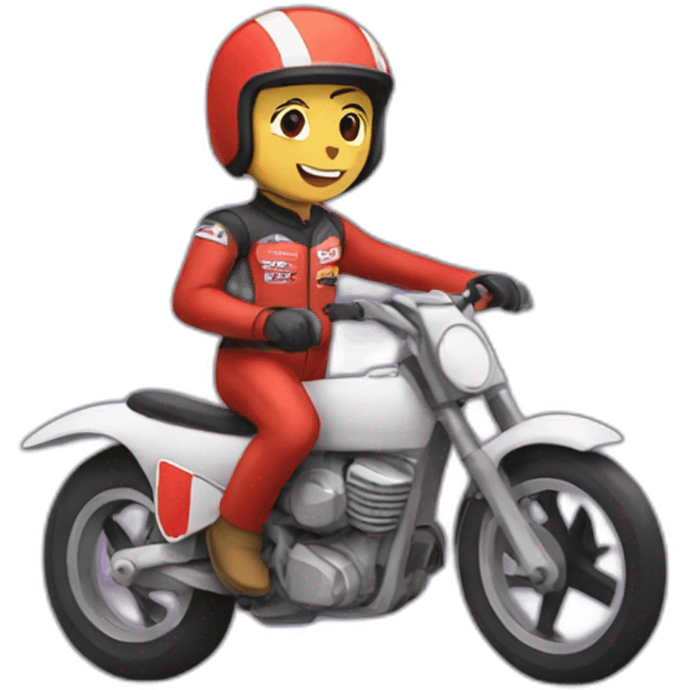 Moto speedway emoji