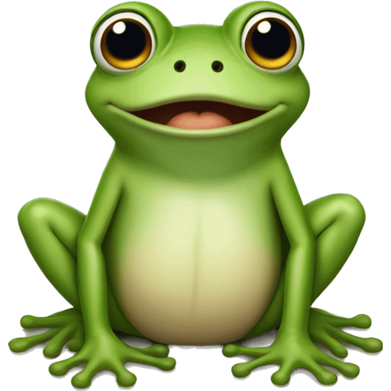 Peppe the frog emoji