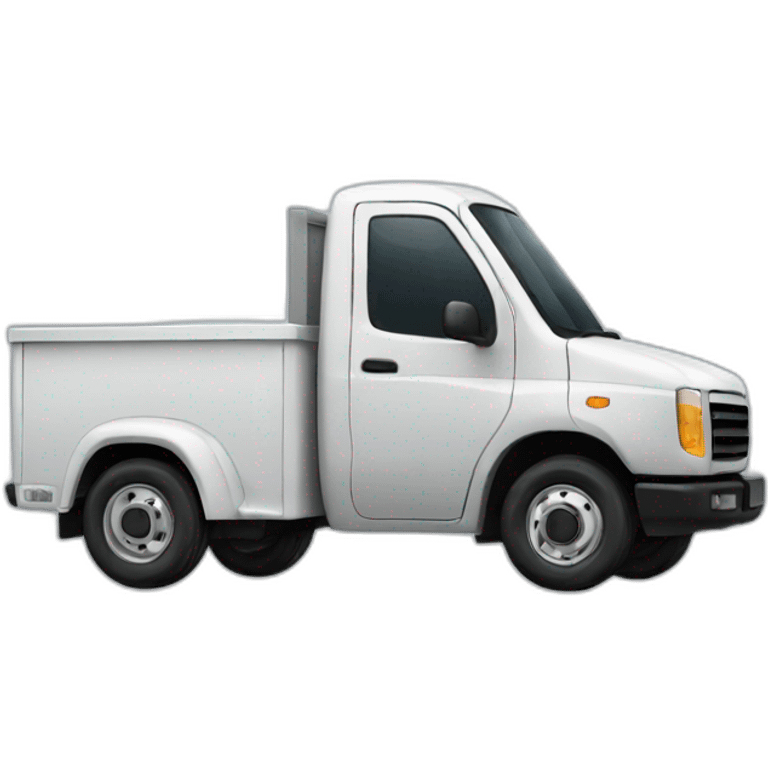 Open-sided light truck emoji