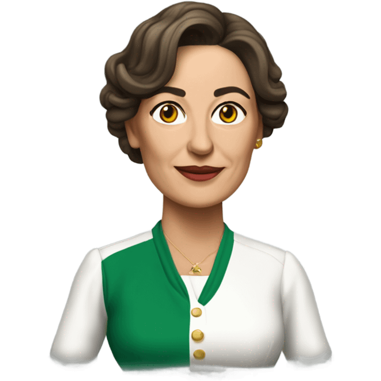 super realistic president of mexico Claudia Sheinbaum Pardo emoji