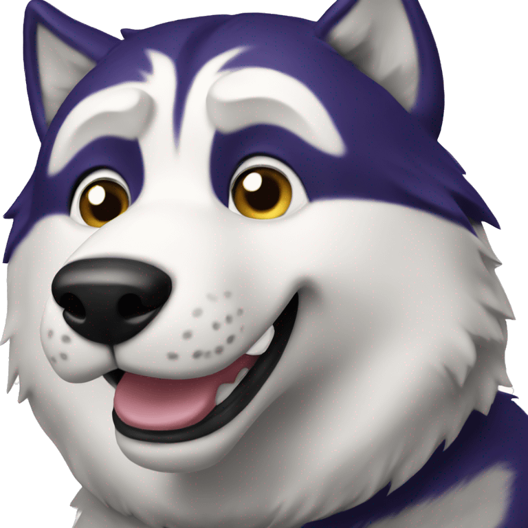 Uw husky  emoji