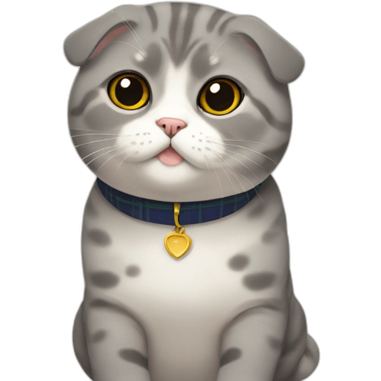 scottish fold emoji