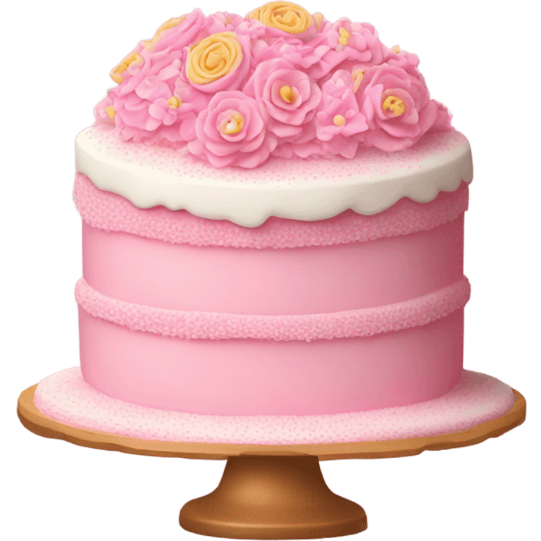 cake pink  emoji