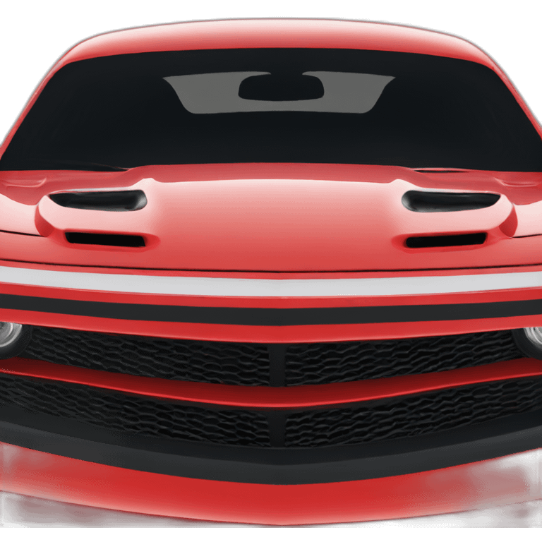 Dodge Challenger demon emoji