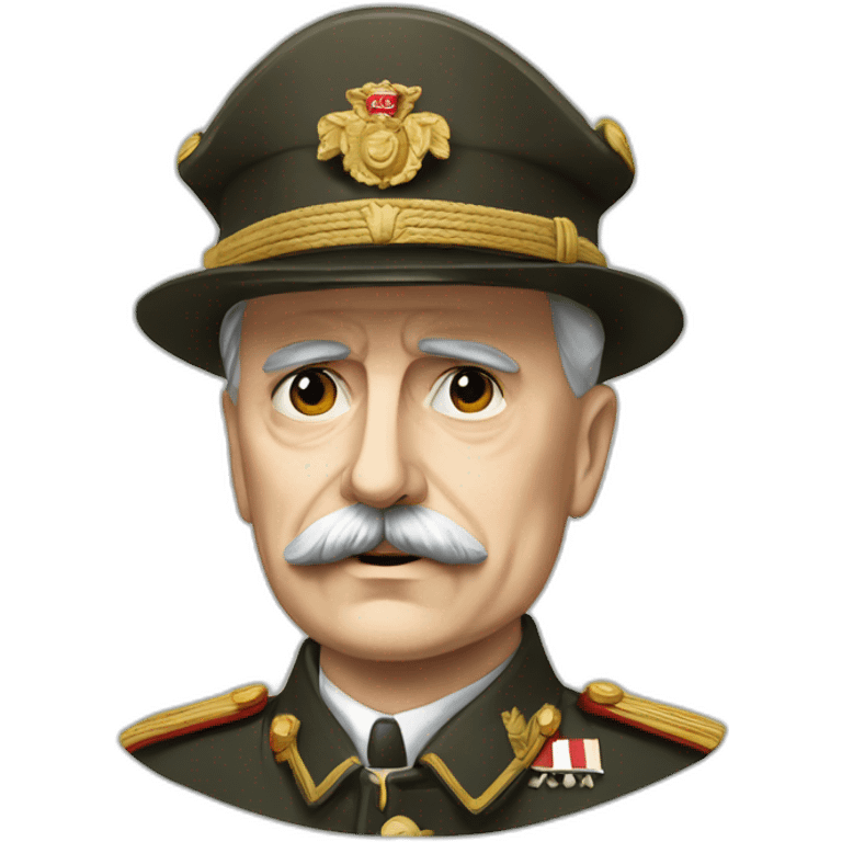 Philippe Pétain dictator of Vichy France emoji