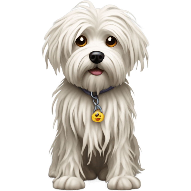 crusty maltese dog emoji