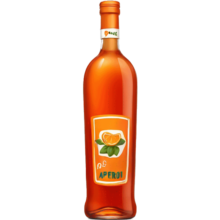 Fles aperol emoji