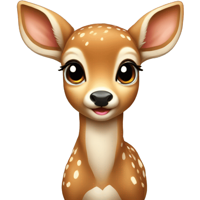 baby deer cute emoji