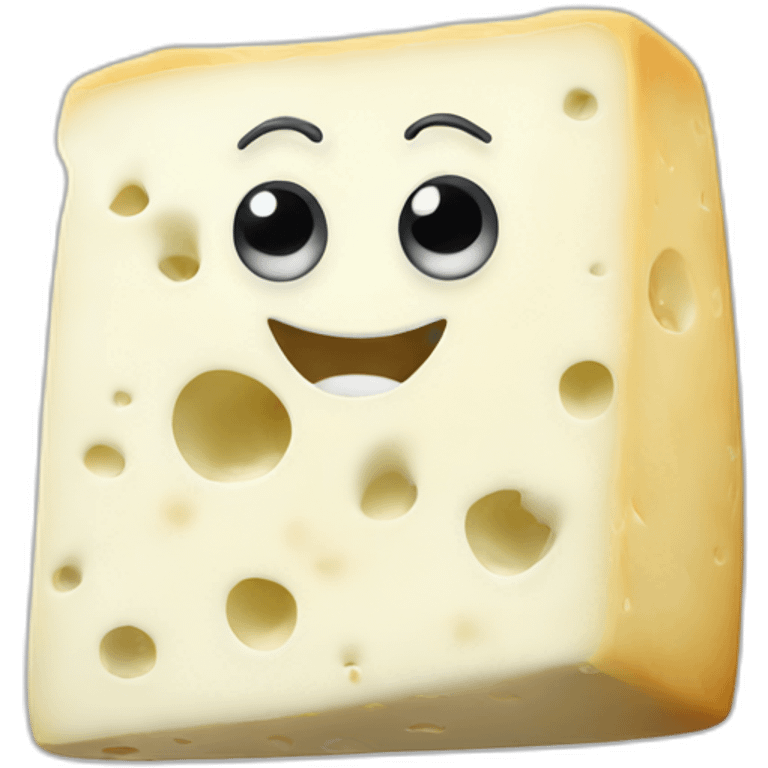 stinky white cheese emoji